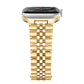 Stainless Steel Link Bracelet Band - The Perth in Gold - Compatible with Apple Watch Size 42mm to 45mm - Friendie Pty Ltd