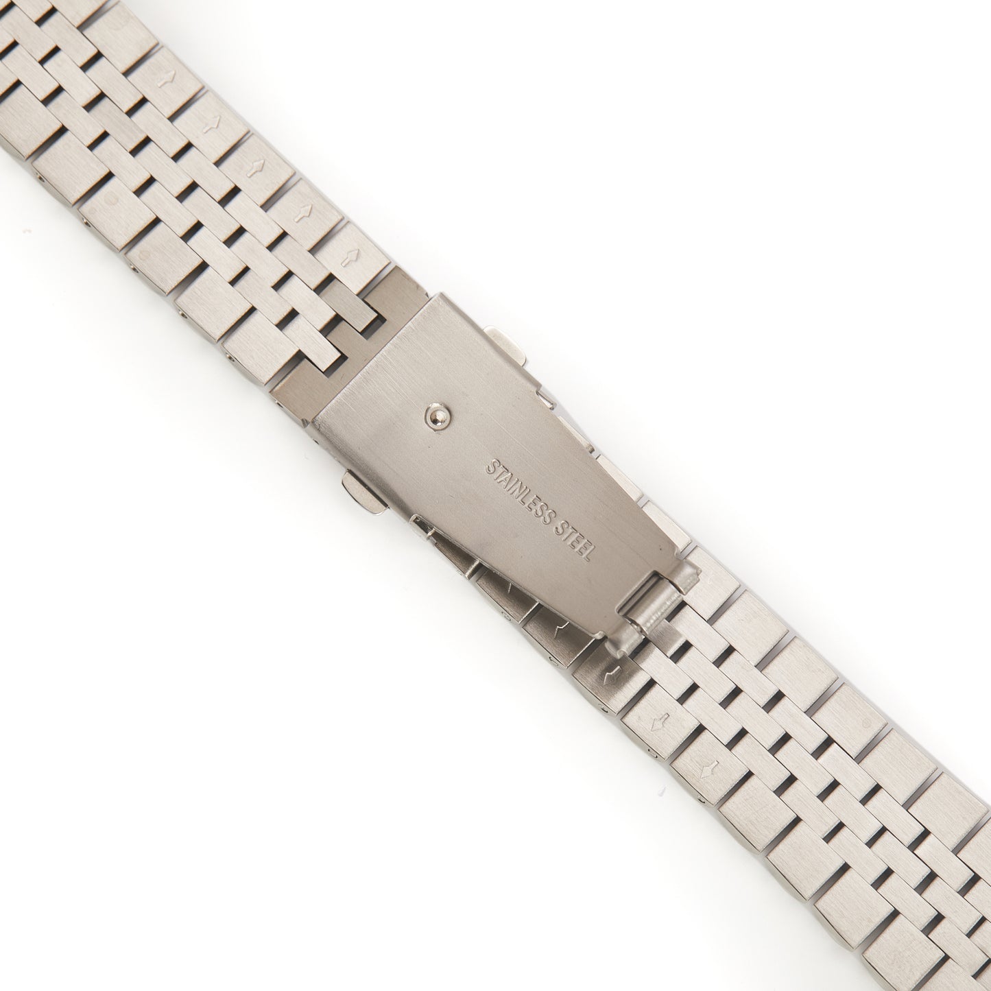 Stainless Steel Link Bracelet Band - The Perth in Silver - Compatible with Apple Watch Size 38mm to 41mm - Friendie Pty Ltd