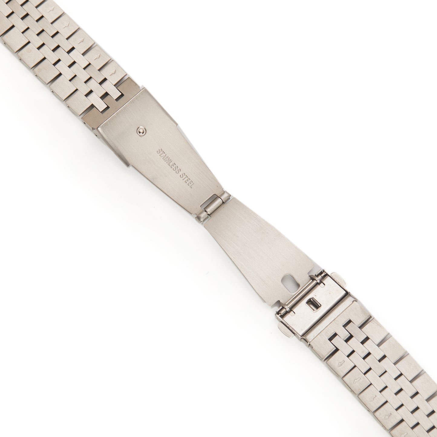 Stainless Steel Link Bracelet Band - The Perth in Silver - Compatible with Apple Watch Size 38mm to 41mm - Friendie Pty Ltd