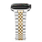 Stainless Steel Link Bracelet Band - The Perth in Silver and Gold - Compatible with Apple Watch Size 42mm to 45mm - Friendie Pty Ltd