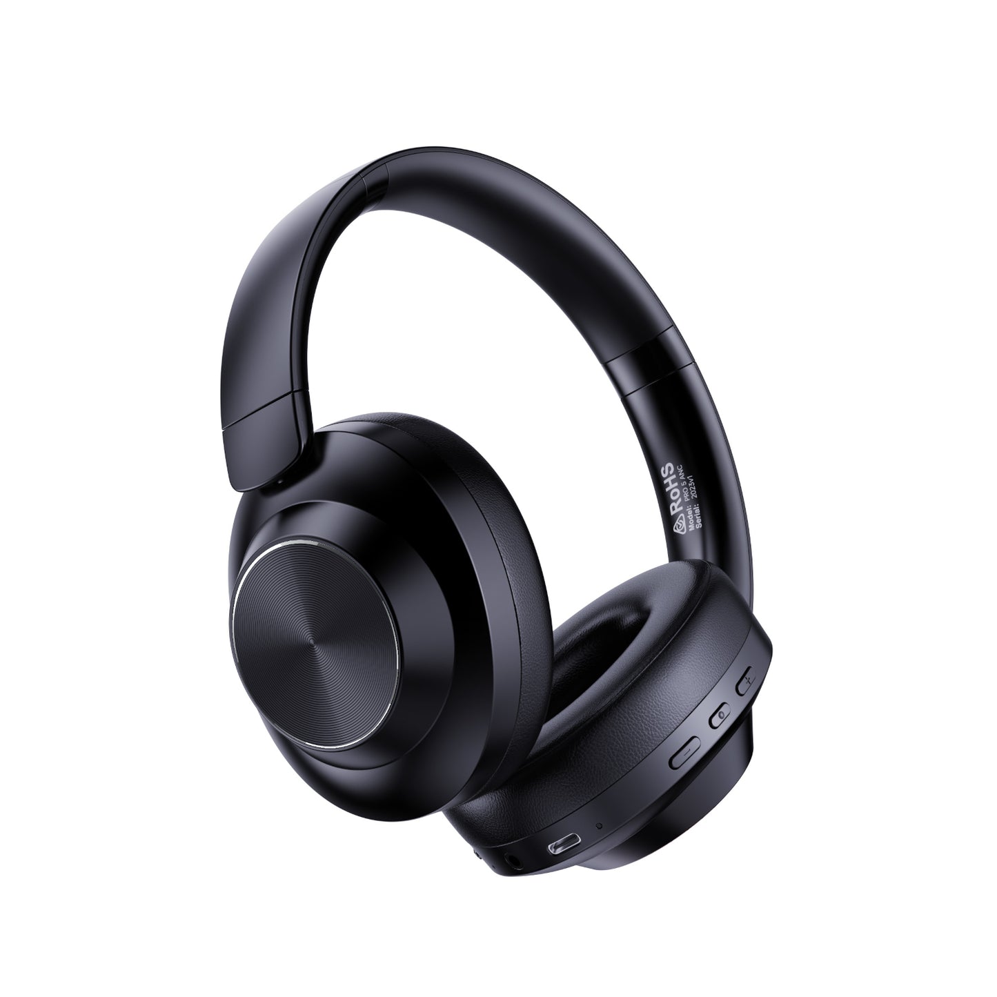 AIR PRO 5 ANC Matte Onyx Black (Active Noise Cancelling Over Ear Wireless Headphones) - Friendie Pty Ltd