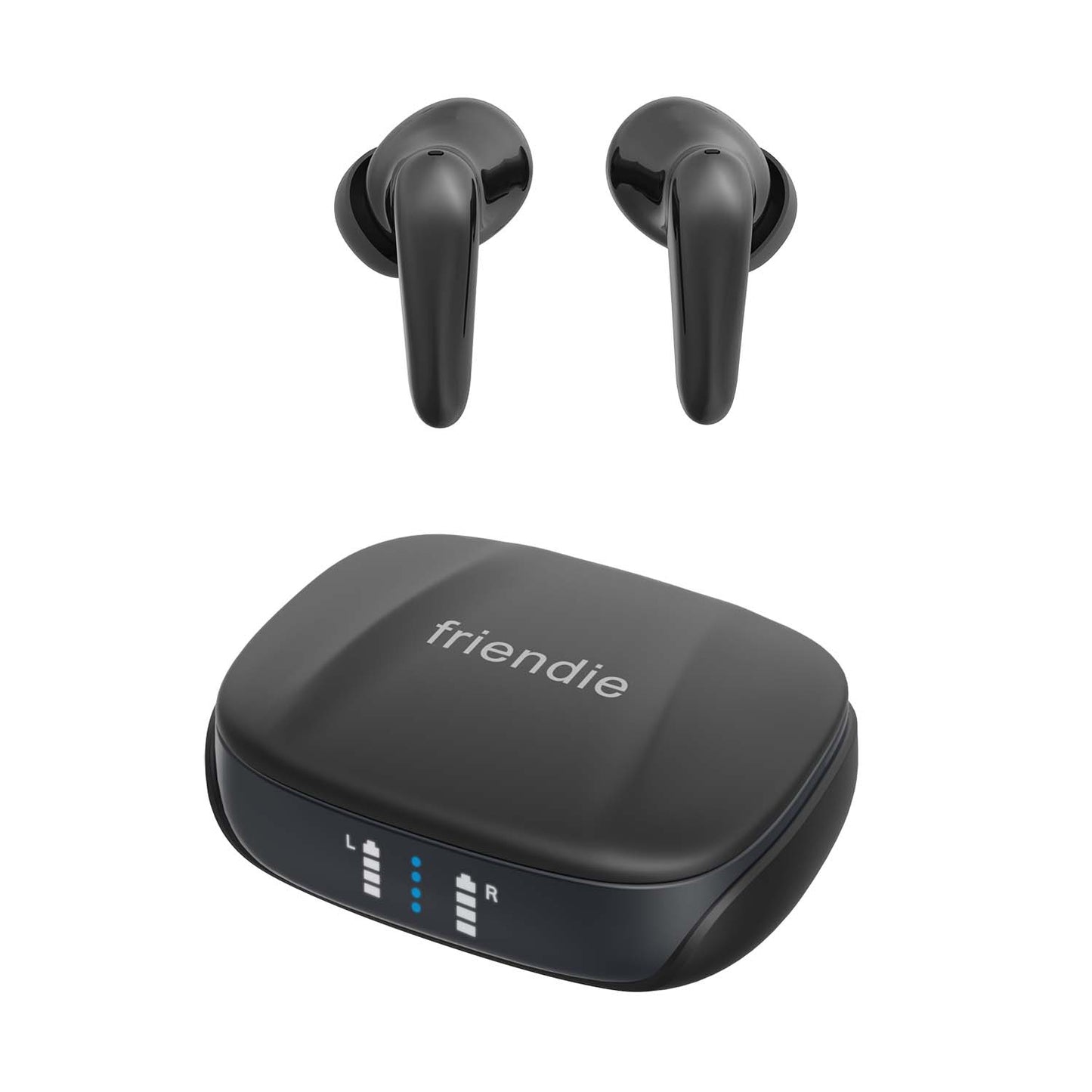 AIR Focus ANC Matte Black Active Noise Cancelling (In Ear Wireless Headphones) - Friendie Audio Pty Ltd