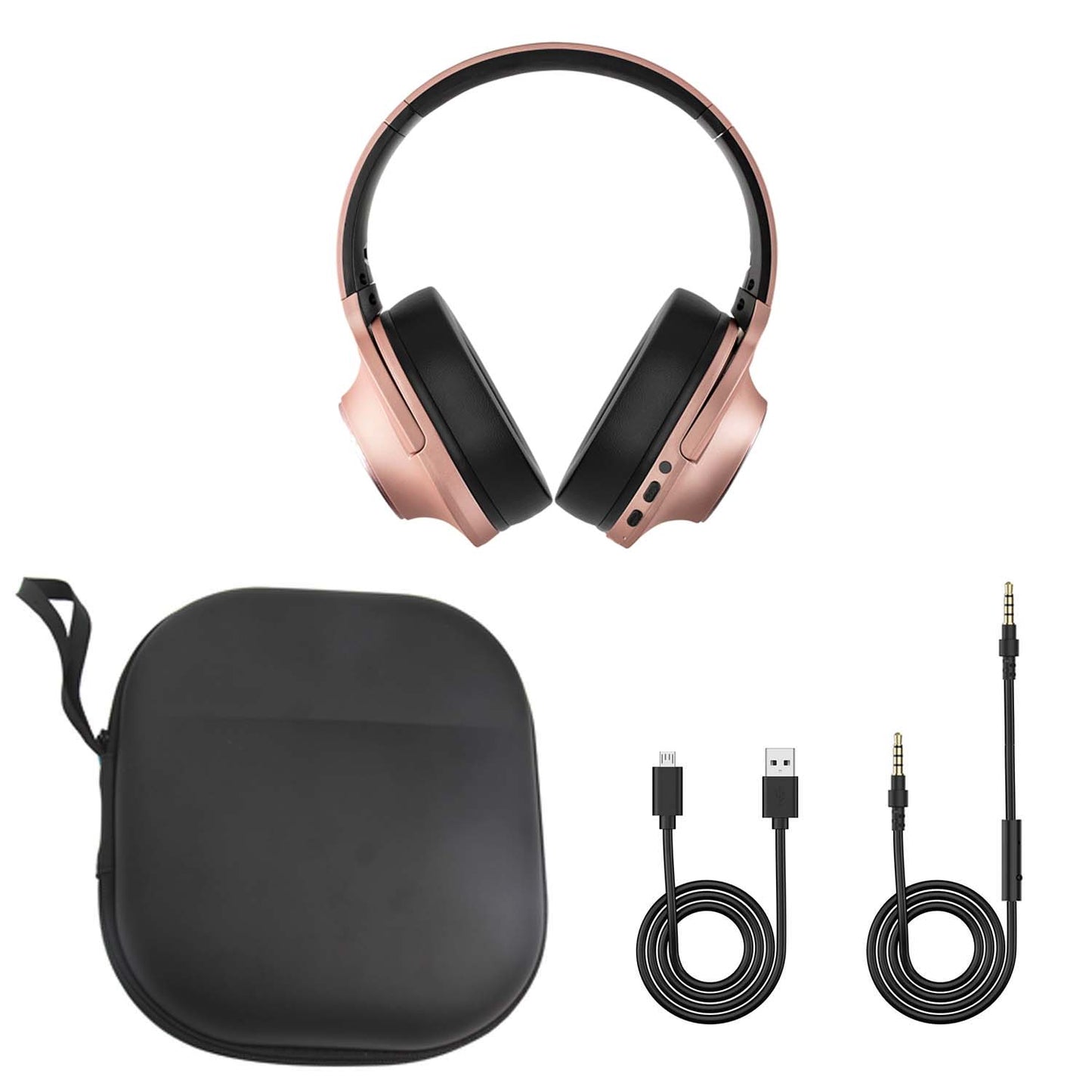 AIR PRO 4 ANC Rose Gold (Active Noise Cancelling Over Ear Wireless Headphones) - Friendie Audio Pty Ltd