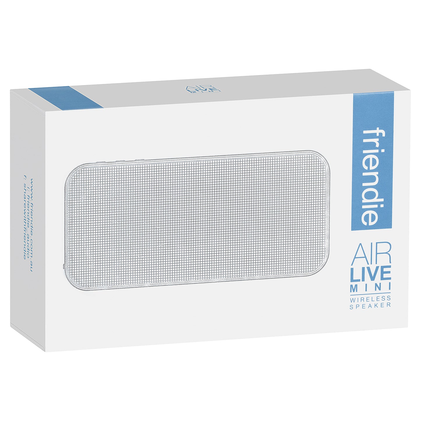 AIR Live Mini Pearl White (Wireless Speaker), Speakers, Friendie Audio Pty Ltd, Friendie Audio Pty Ltd