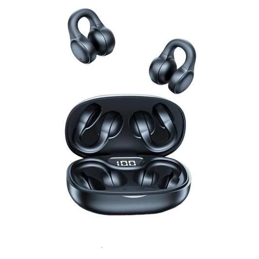 AIR Active 3.0 Matte Black Sport Earbuds (Open Ear True Wireless Headphones) - Friendie Pty Ltd