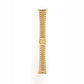 Stainless Steel Link Bracelet Band - The Perth in Gold - Compatible with Apple Watch Size 42mm to 45mm - Friendie Pty Ltd