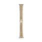 Stainless Steel Link Bracelet Band - The Perth in Silver and Gold - Compatible with Apple Watch Size 38mm to 41mm - Friendie Pty Ltd