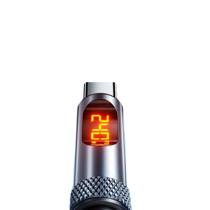 Studio USB-C 2.0m Fast Charging Cable – 240W, LED Display, PD3.1