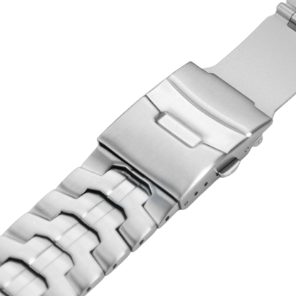 Stainless Steel Link Bracelet Band (Ultra) – The Darwin Ultra in Stainless Steel – Compatible with Apple Watch Ultra (Friendie size Large) - Friendie Pty Ltd