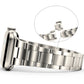 Stainless Steel Link Bracelet Band Small - The Sydney in Titanium - Compatible with Apple Watch Size 38mm to 41mm - Friendie Pty Ltd