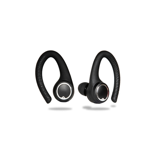 AIR Active 2.0 Matte Black Sport Earbuds (In Ear Wireless Headphones) - Friendie Audio Pty Ltd