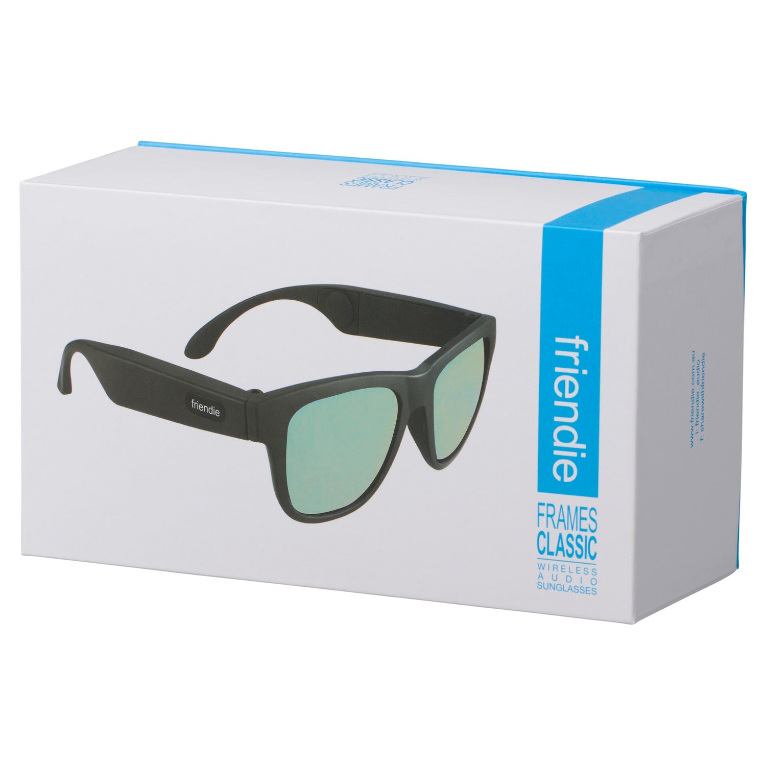 Frames Classic Stealth Black Lens (Audio Sunglasses), Sunglasses Headphones, Friendie Audio Pty Ltd, Friendie Audio Pty Ltd