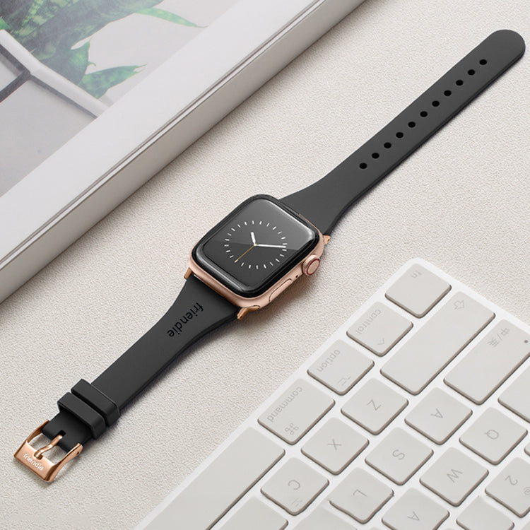 Gold apple watch discount with grey band