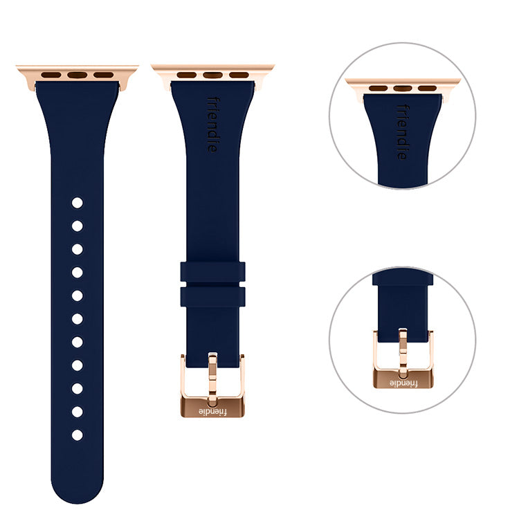 Silicone Band with Classic Buckle - The Gippsland- Compatible with Apple Watch - Friendie Pty Ltd