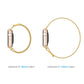 Stainless Steel Link Woven Mesh Infinite Loop Band - The Melbourne - Compatible with Apple Watch - Friendie Pty Ltd