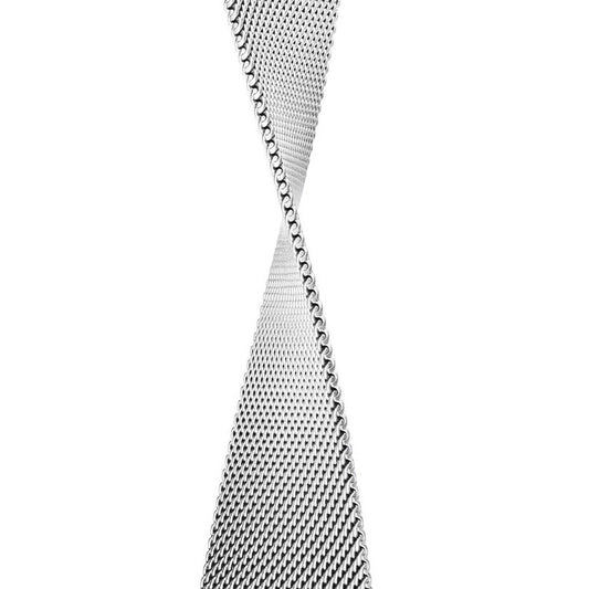 Stainless Steel Link Woven Mesh Infinite Loop Band - The Melbourne - Compatible with Apple Watch - Friendie Pty Ltd