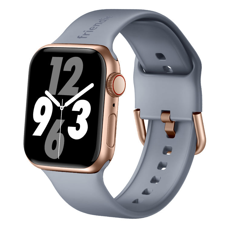 Silicone Band with Modern Buckle - The Byron - Compatible with Apple Watch - Friendie Pty Ltd